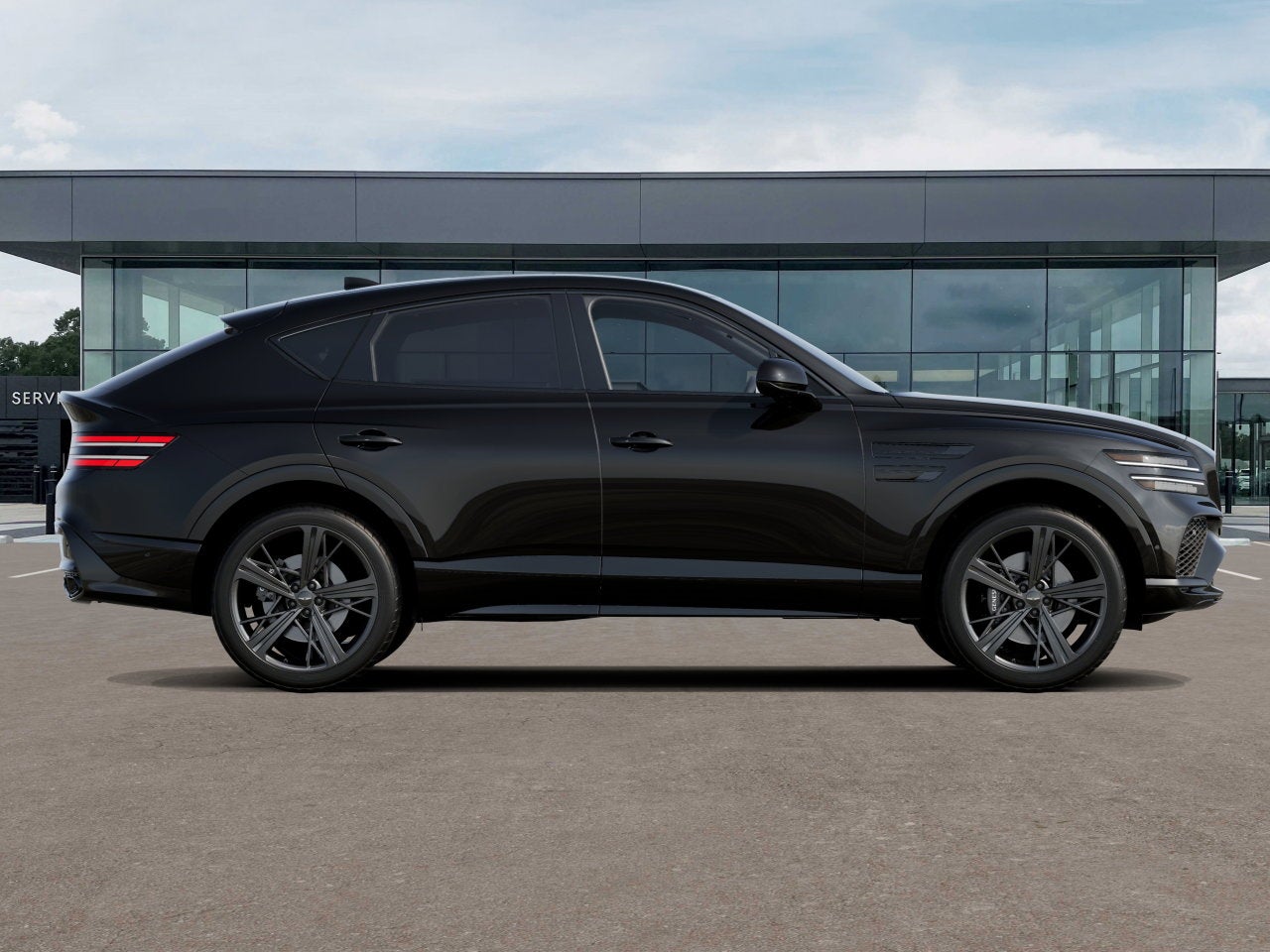 2027 Genesis GV80 Coupe 3.5T e-SC Prestige Black AWD