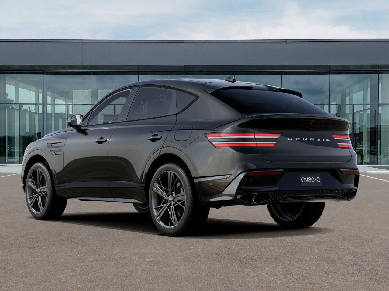 2027 Genesis GV80 Coupe 3.5T e-SC Prestige Black AWD