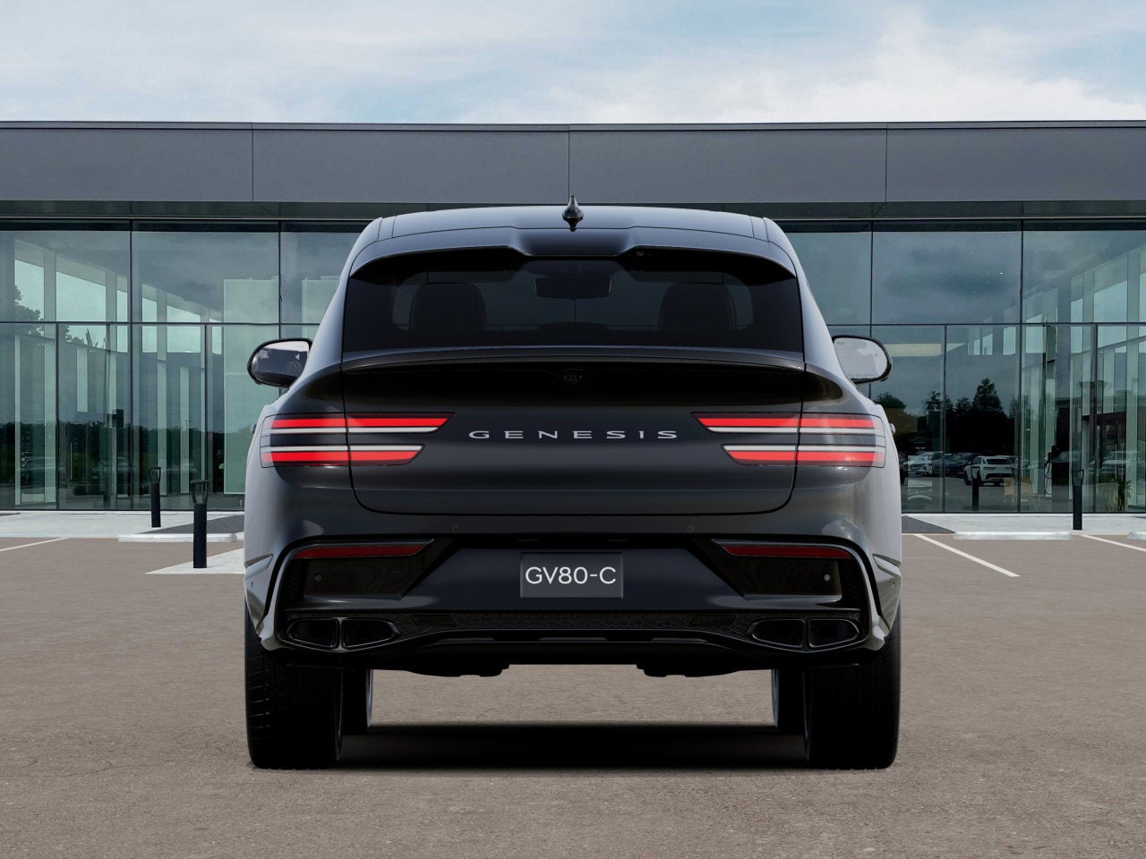 2027 Genesis GV80 Coupe 3.5T e-SC Prestige Black AWD
