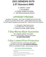 2023 Genesis GV70 2.5T AWD