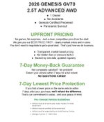 2026 Genesis GV70 2.5T Advanced AWD