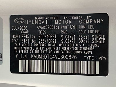 2027 Genesis GV70 3.5T PRESTIGE GRAPHITE