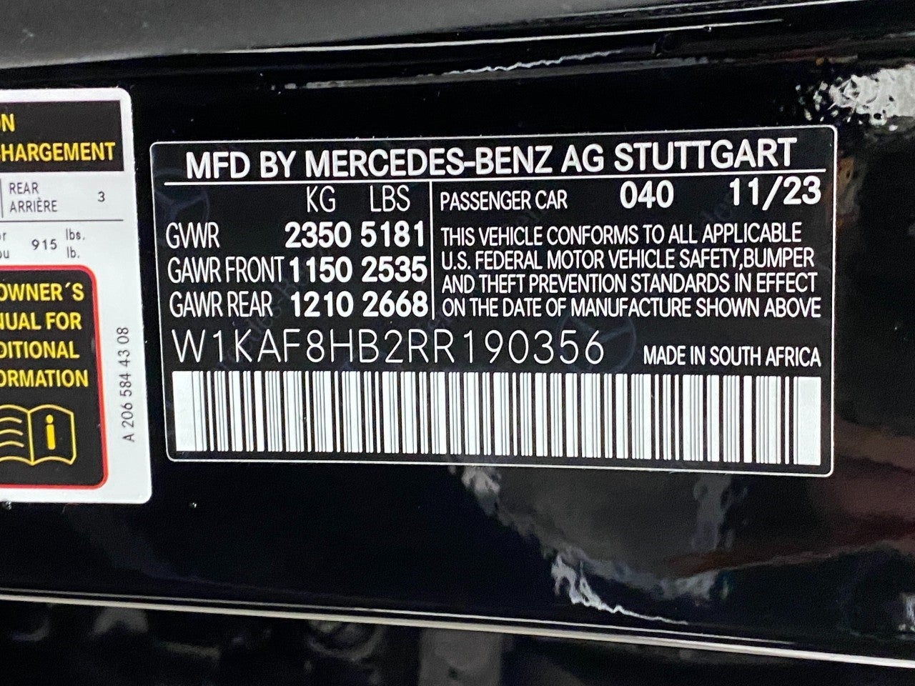 2024 Mercedes-Benz C-Class AMG® C 43 4MATIC® Sedan