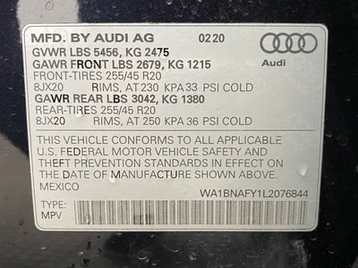 2020 Audi Q5 Premium Plus 45 TFSI quattro