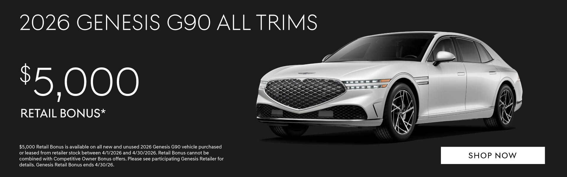 2026 Genesis G90
