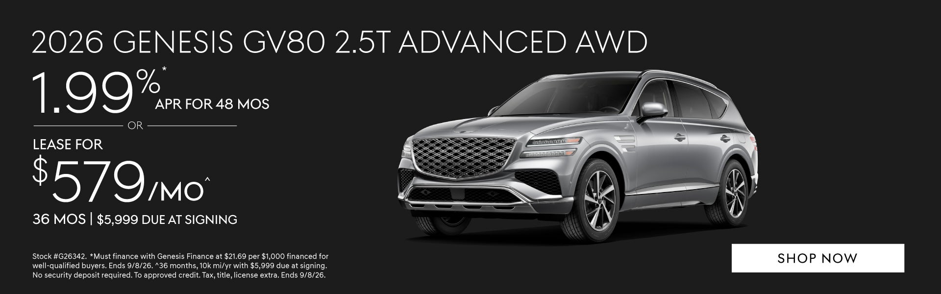 2026 Genesis GV80