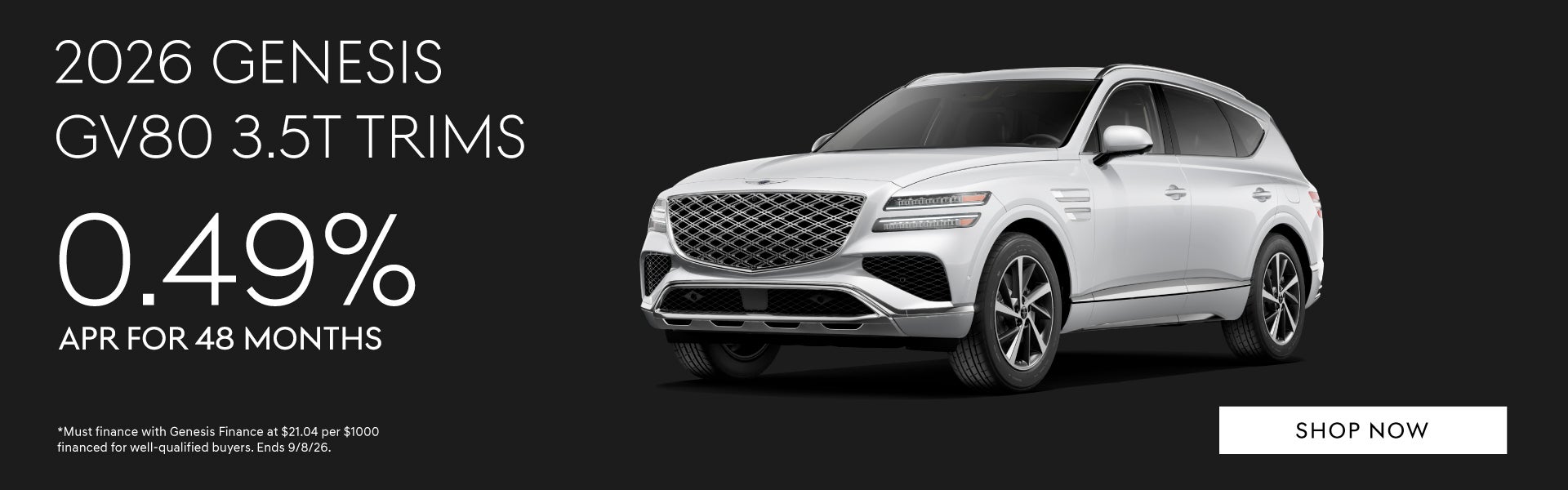 2026 Genesis GV80