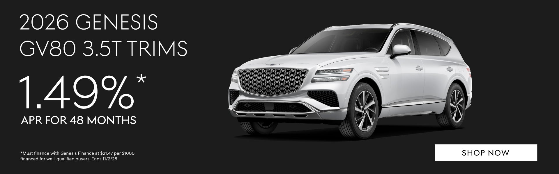 2026 Genesis GV80
